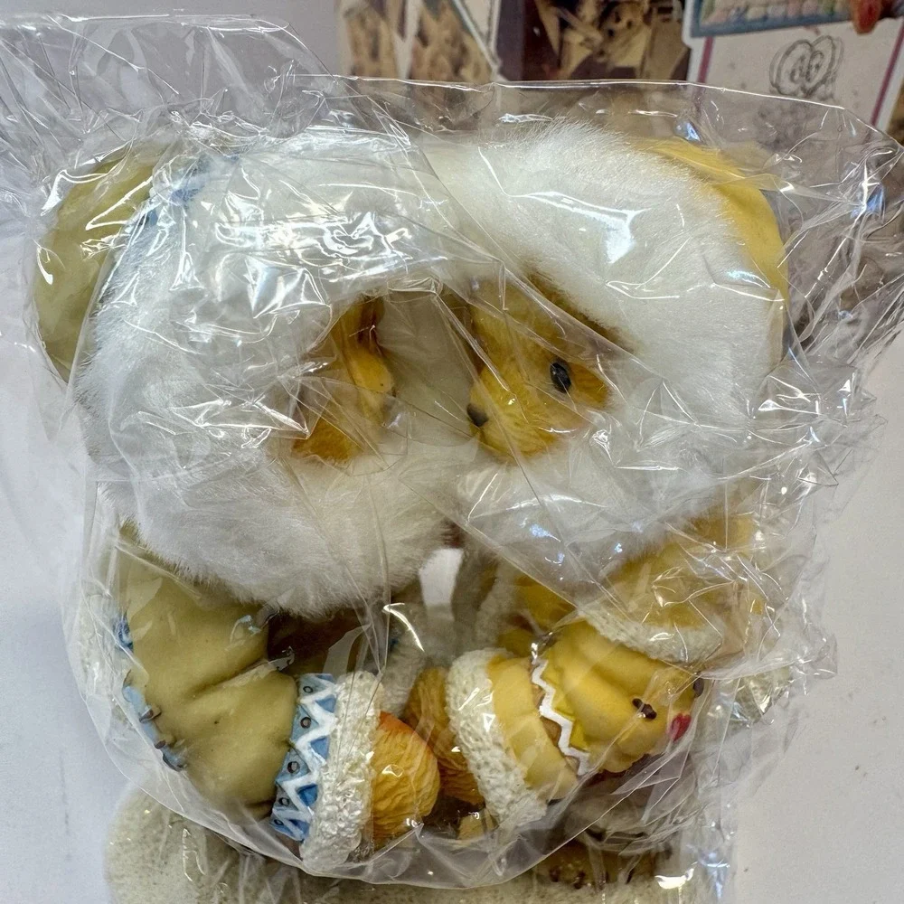 Cherished Teddies Eskimo Bear figurine Norbit and Nyla 1999 Vintage NEW